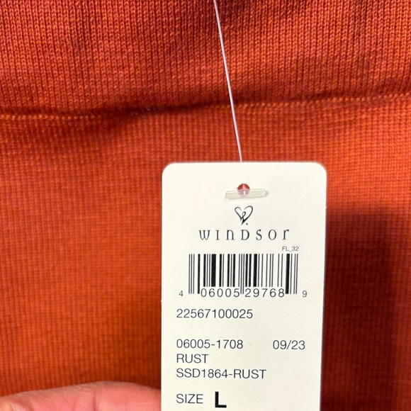 Rust Sweater Dress - Picture 4 of 5